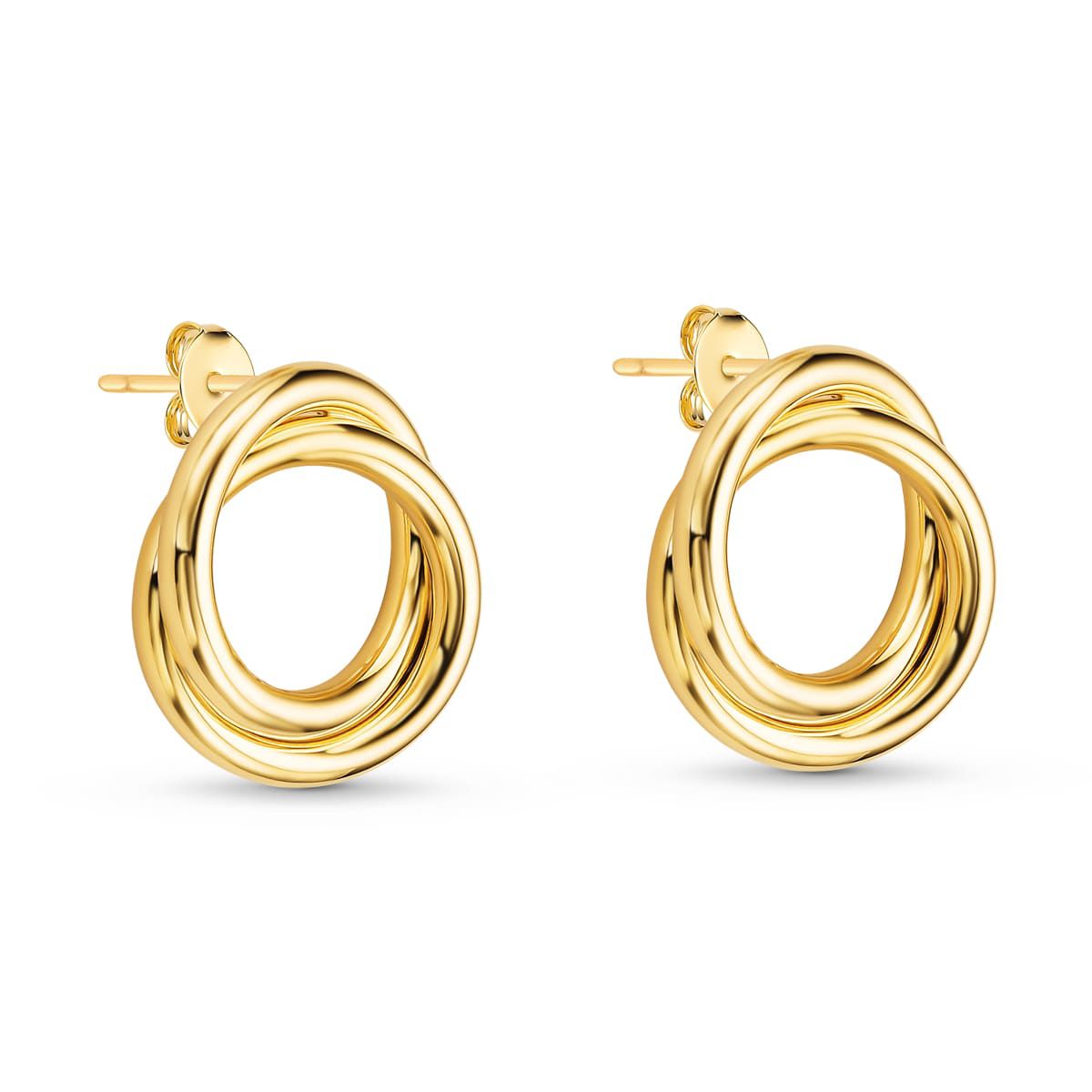 Brinco Anel Duplo Médio