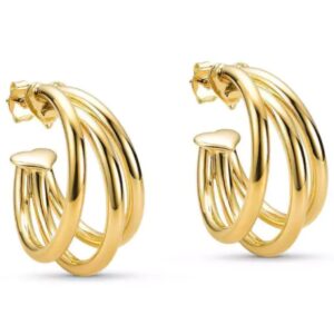 Brinco Argola Tripla