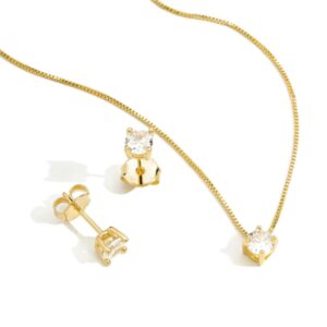 Conjunto Ponto de Luz Zircônia